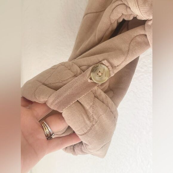 Free People Gwynnie Quilted Jacket. NWT. Large - Picture 8 of 16